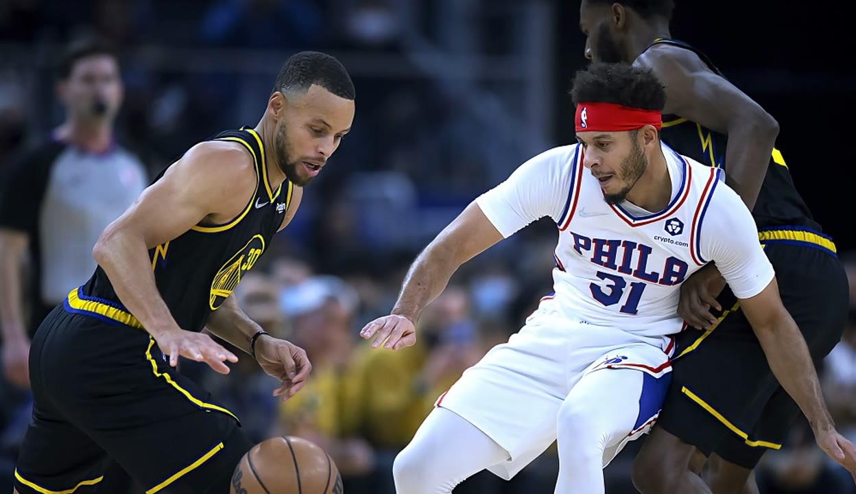 76人逆转北京队，库里关键制胜